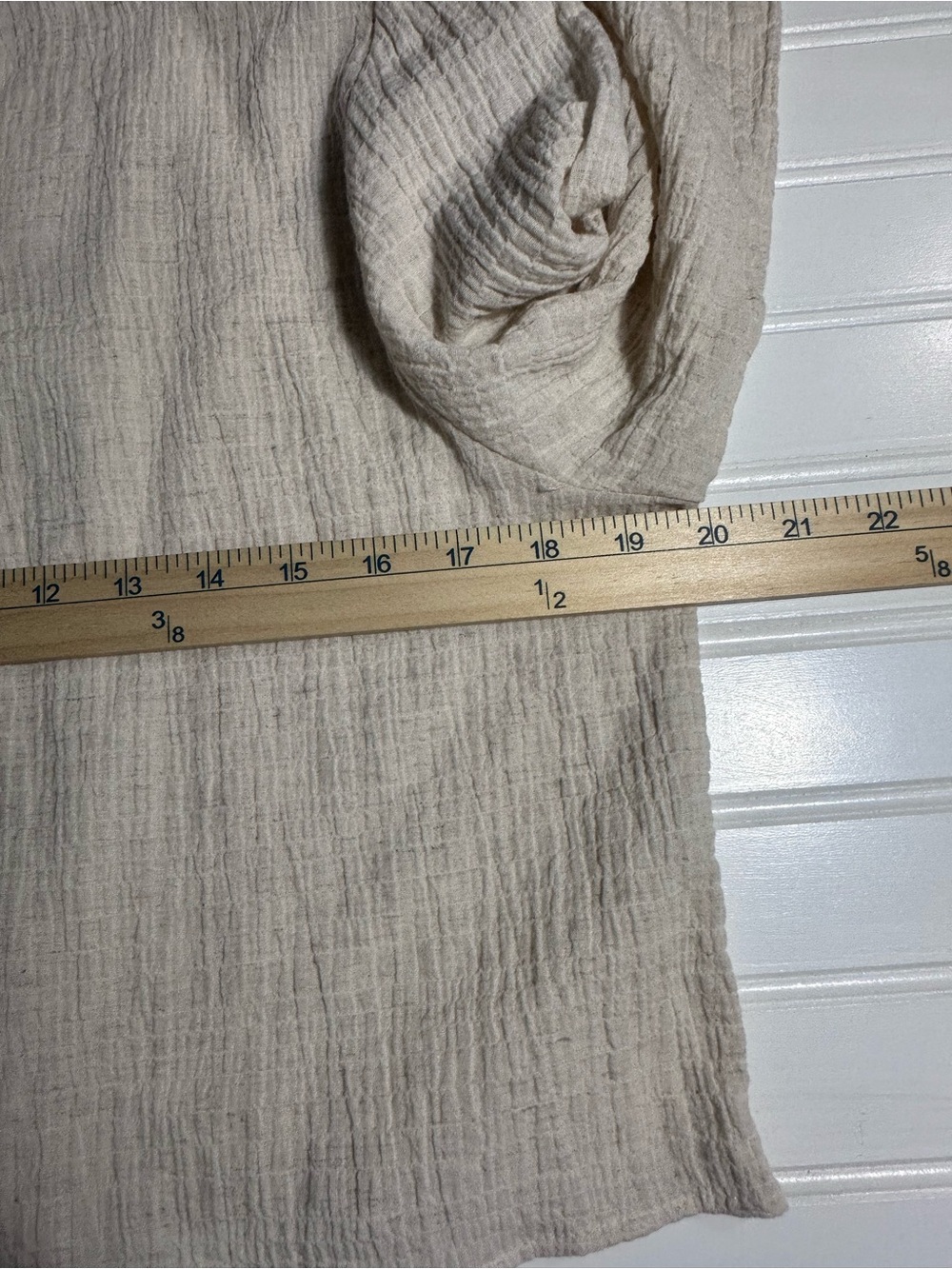 Zara cream crochet lace cropped long sleeve top women’s medium - Picture 10 of 10